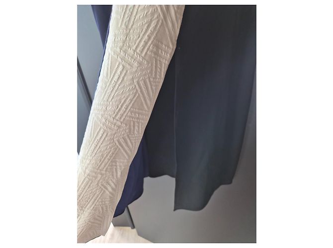 Diane Von Furstenberg Abito lungo con spalline e paillettes Marrone Nero Blu Beige - vista 5