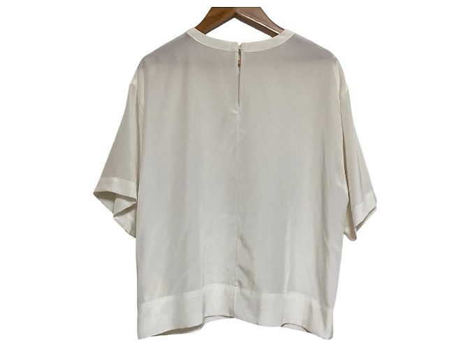 Autre Marque Camicetta in crepe stretch di qualità Bianco - vista 2