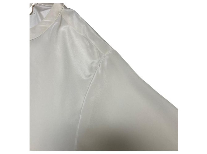 Autre Marque Camicetta in crepe stretch di qualità Bianco - vista 4
