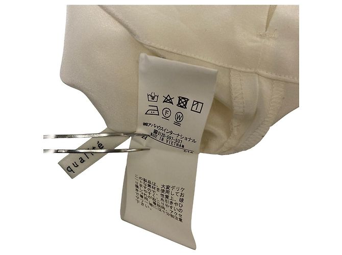 Autre Marque Camicetta in crepe stretch di qualità Bianco - vista 8