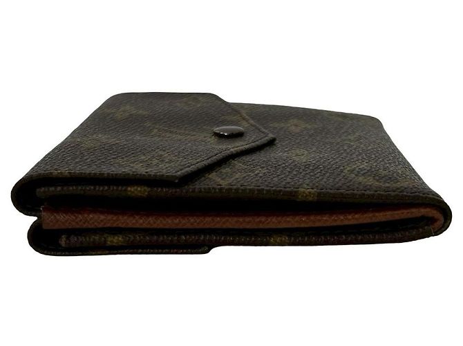 Cartera tríptico Louis Vuitton Monogram Castaño - vista 5