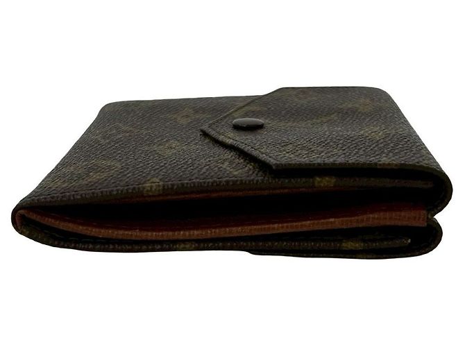 Cartera tríptico Louis Vuitton Monogram Castaño - vista 6