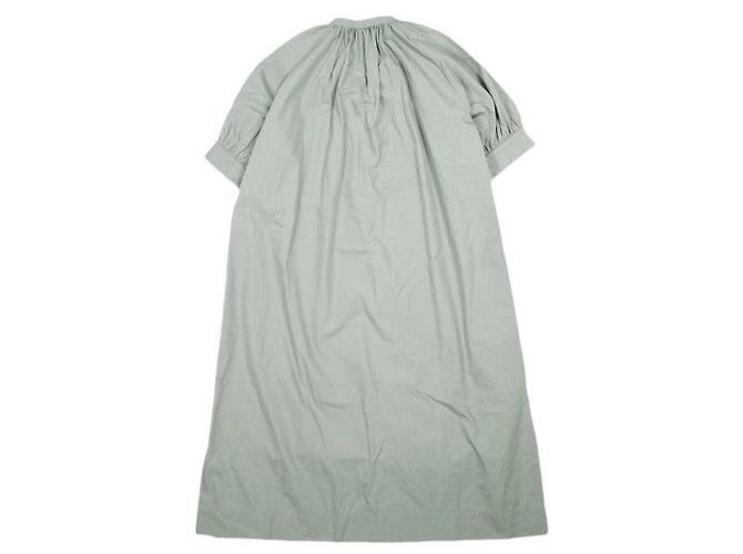 Autre Marque Vestido campesino YLEVE COTTON WEATHER de algodón Castaño - vista 2