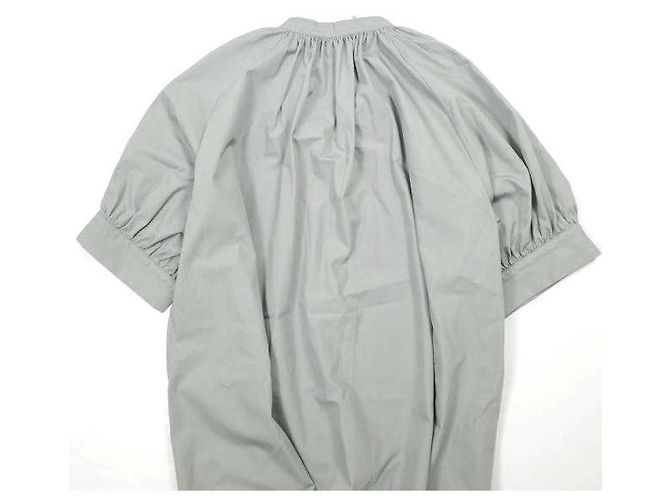 Autre Marque Vestido campesino YLEVE COTTON WEATHER de algodón Castaño - vista 9