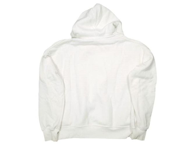 Autre Marque Brushed Fleece Pullover Hoodie URBAN RESEARCH ITEMS Weiß - Ansicht 2