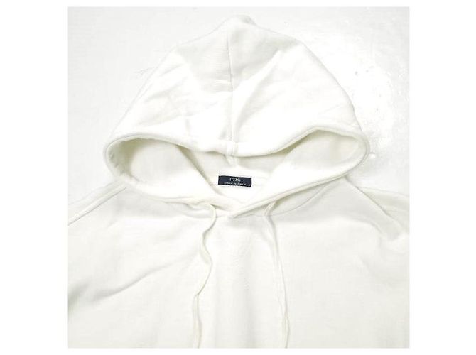 Autre Marque Brushed Fleece Pullover Hoodie URBAN RESEARCH ITEMS Weiß - Ansicht 4
