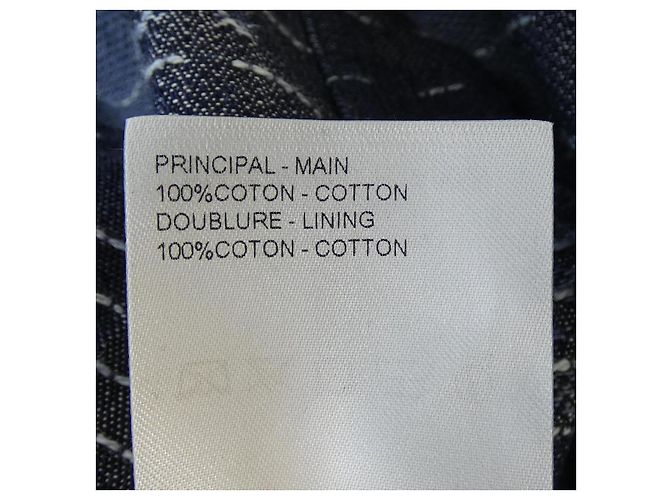 Chaqueta de denim Damier Louis Vuitton Azul - vista 3