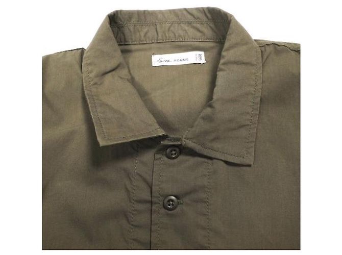 Autre Marque SSZ × Western Hydrodynamic Research SHAKA SHIRT Baumwoll-Polyester-Hemd Braun - Ansicht 4