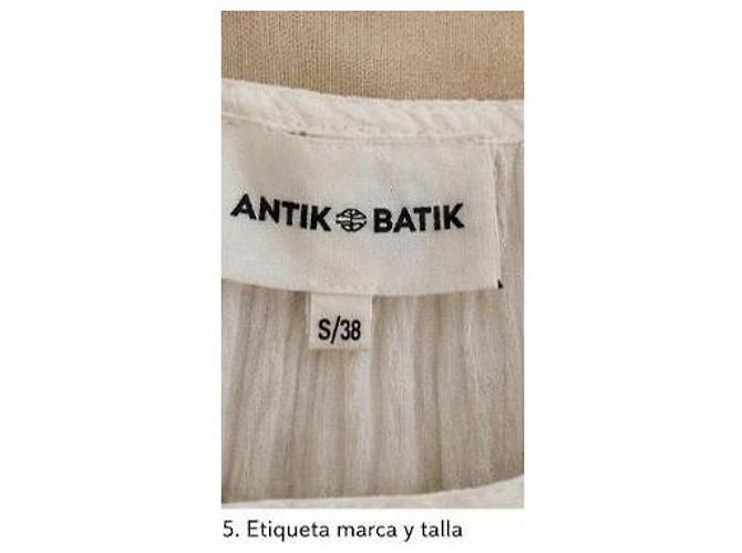 Conjunto de algodón bordado Antik Batik Blanco Multicolor - vista 6