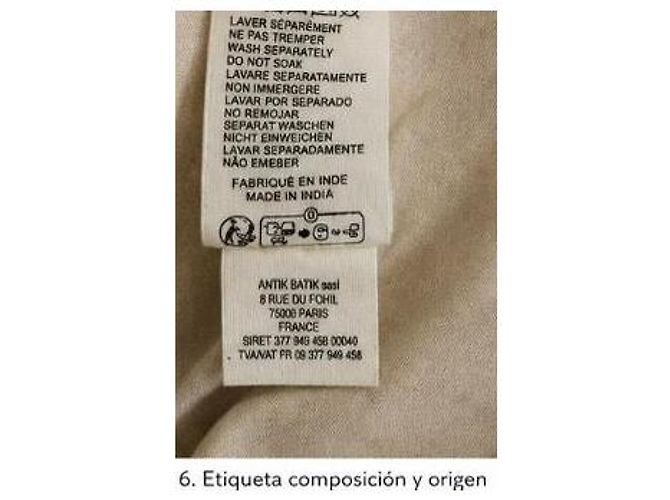 Conjunto de algodón bordado Antik Batik Blanco Multicolor - vista 8