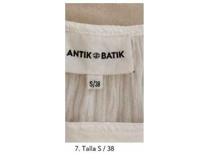 Conjunto de algodón bordado Antik Batik Blanco Multicolor - vista 9
