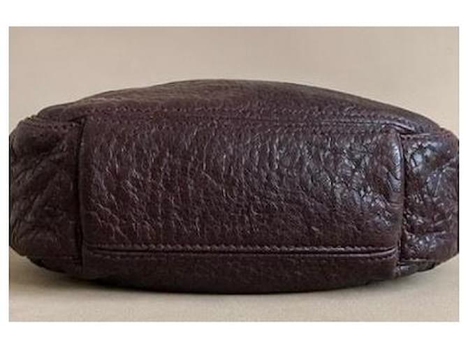 Borsa Hobo Givenchy in pelle marrone - vista 9