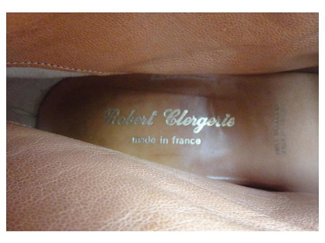 Stivaletti con lacci Robert Clergerie in tela beige - vista 6