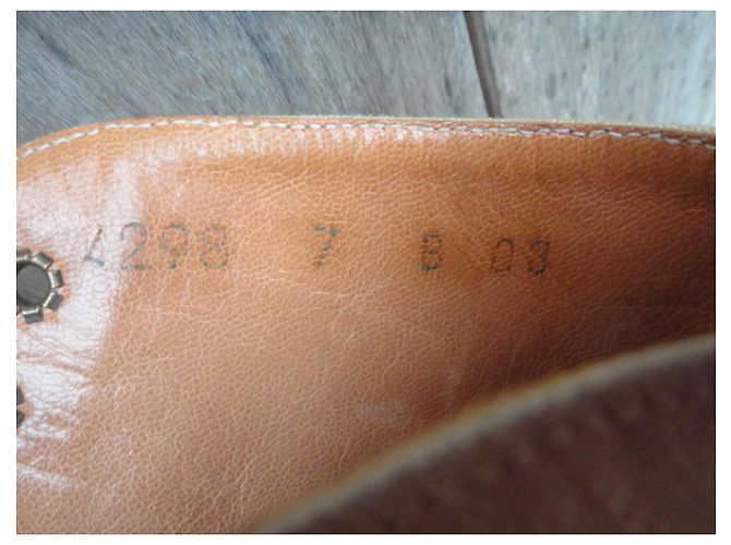 Stivaletti con lacci Robert Clergerie in tela beige - vista 7