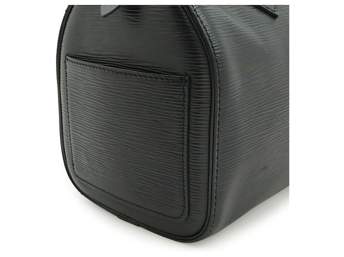 Borsa Louis Vuitton Epi Speedy 25 Nero - vista 8