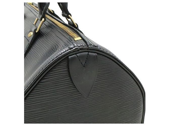 Borsa Louis Vuitton Epi Speedy 30 Nero - vista 10