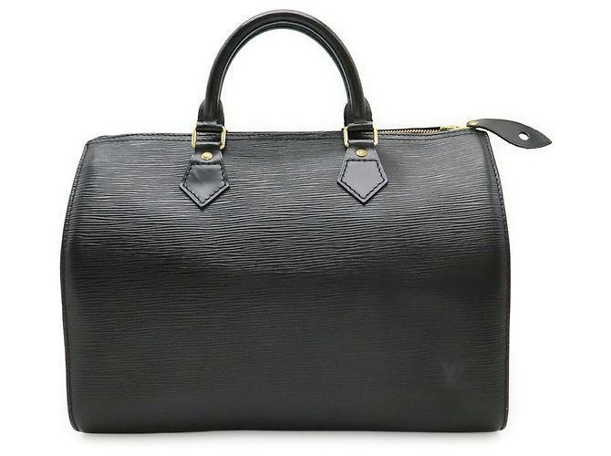 Borsa Louis Vuitton Epi Speedy 30 Nero - vista 2