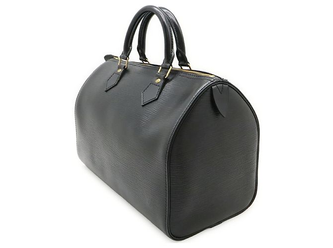 Borsa Louis Vuitton Epi Speedy 30 Nero - vista 3