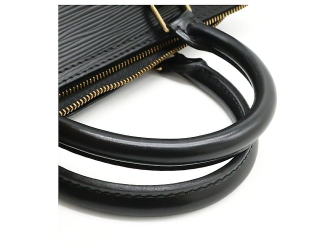 Borsa Louis Vuitton Epi Speedy 30 Nero - vista 5