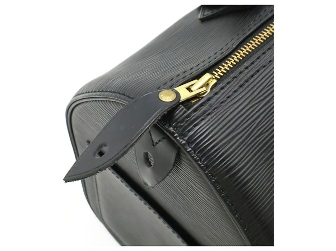 Borsa Louis Vuitton Epi Speedy 30 Nero - vista 6