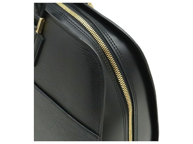 Borsa Louis Vuitton Epi Sorbonne Nero - vista 10