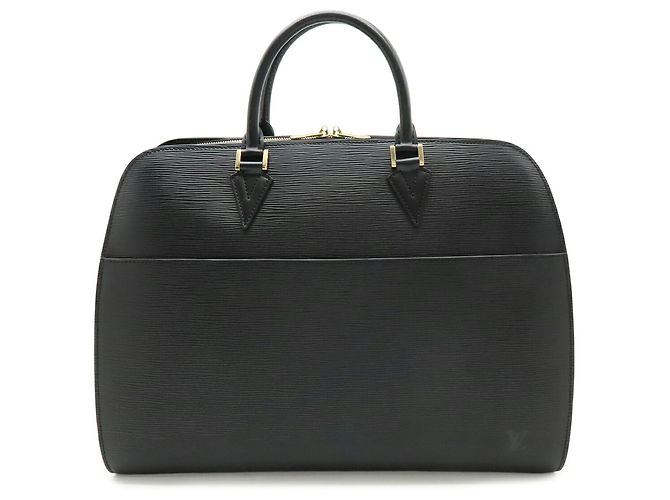 Borsa Louis Vuitton Epi Sorbonne Nero - vista 2