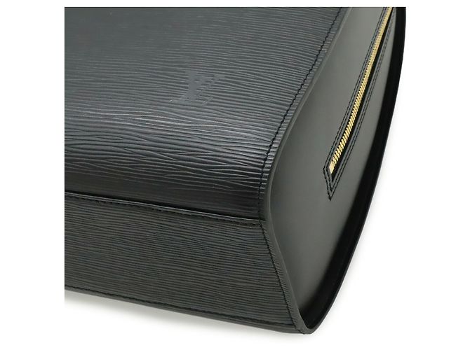 Borsa Louis Vuitton Epi Sorbonne Nero - vista 4