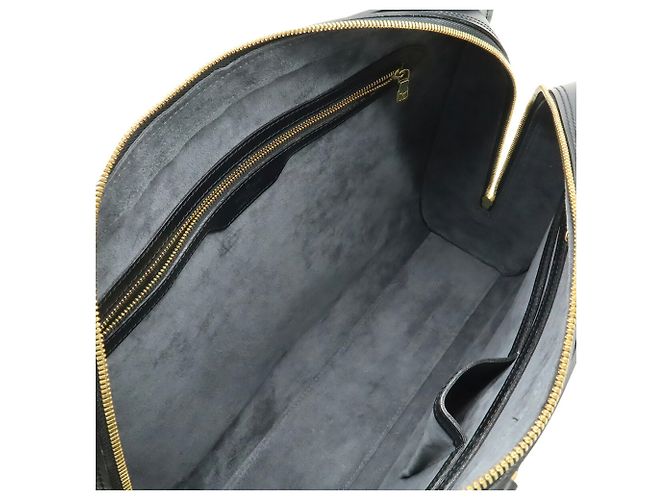 Borsa Louis Vuitton Epi Sorbonne Nero - vista 7