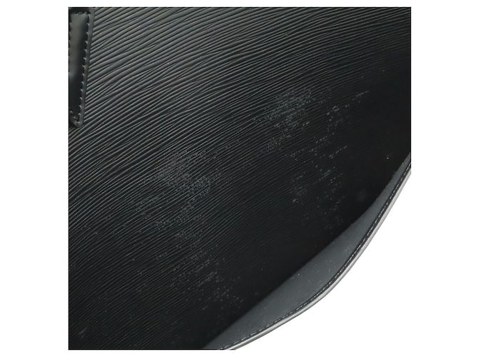 Borsa Louis Vuitton Epi Sorbonne Nero - vista 9