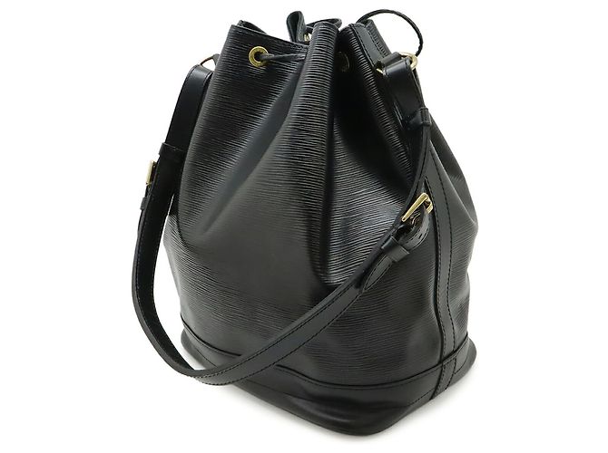 Borsa a Spalla Louis Vuitton Epi Noe Nero - vista 3