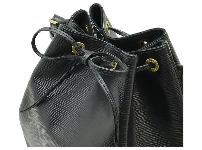 Borsa a Spalla Louis Vuitton Epi Noe Nero - vista 5