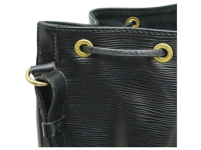 Borsa a Spalla Louis Vuitton Epi Noe Nero - vista 7