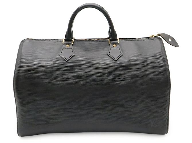Borsa Louis Vuitton Epi Speedy 35 Nero - vista 2