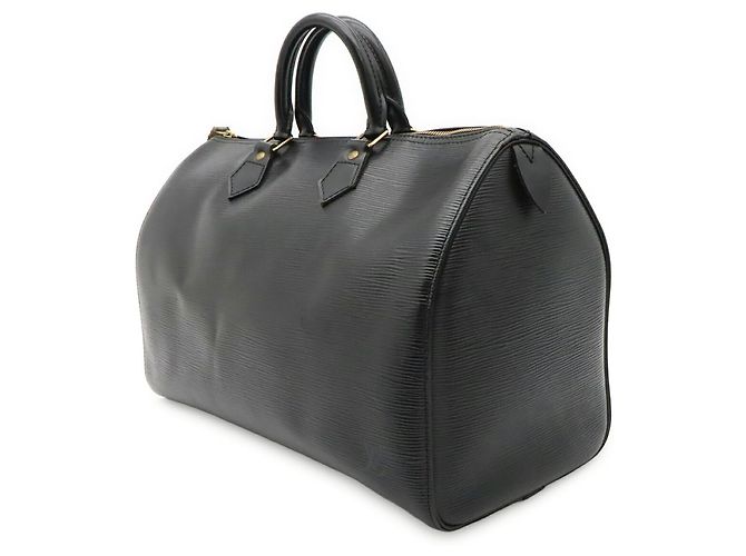 Borsa Louis Vuitton Epi Speedy 35 Nero - vista 3