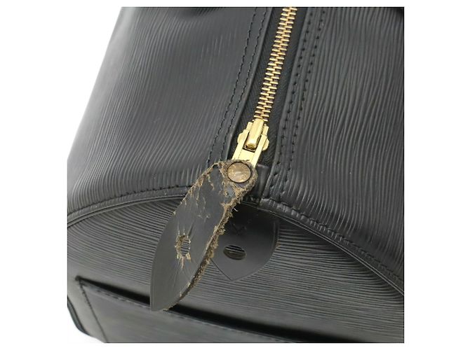 Borsa Louis Vuitton Epi Speedy 35 Nero - vista 6