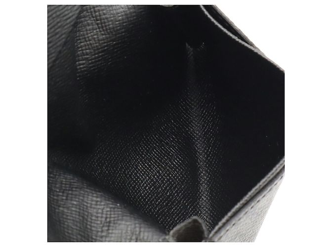 Tarjetero Taiga Louis Vuitton Negro Gris - vista 6