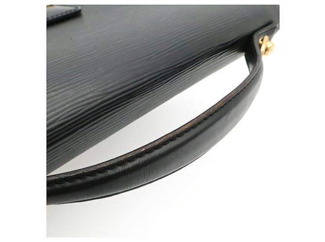Borsa Louis Vuitton Epi Monceau Nero - vista 7
