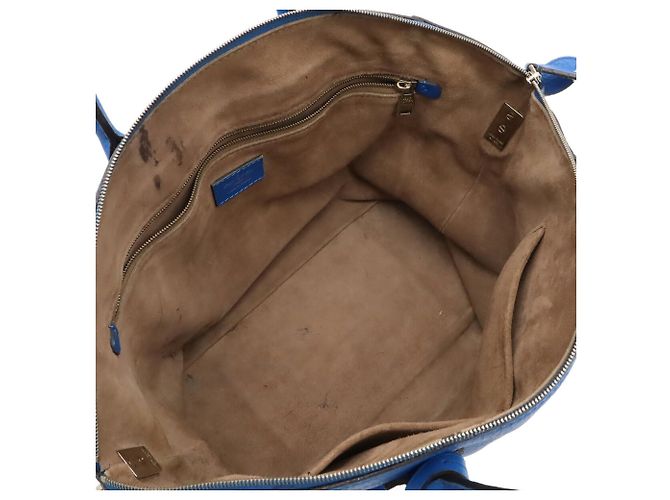 Borsa Louis Vuitton Parnasséa Lockit PM Blu - vista 6