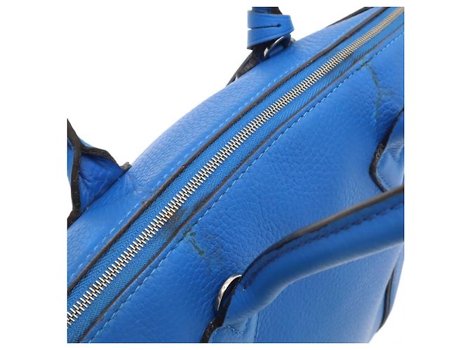 Borsa Louis Vuitton Parnasséa Lockit PM Blu - vista 9