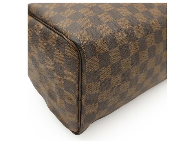 Borsa Louis Vuitton Damier Speedy 25 N41532 Marrone Damier ebene - vista 4