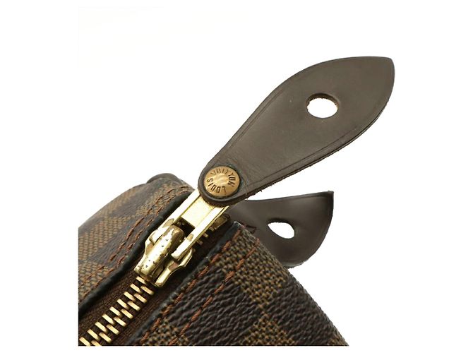 Borsa Louis Vuitton Damier Speedy 25 N41532 Marrone Damier ebene - vista 5