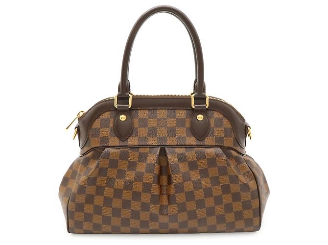 Borsa Louis Vuitton Damier Trevi PM Marrone Damier ebene - vista 2