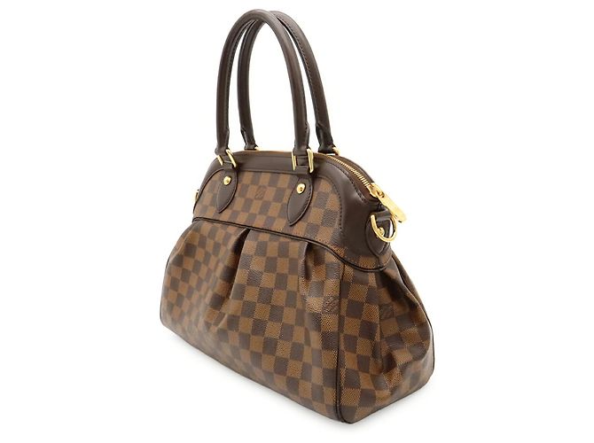 Borsa Louis Vuitton Damier Trevi PM Marrone Damier ebene - vista 3