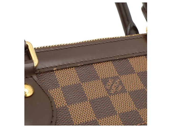 Borsa Louis Vuitton Damier Trevi PM Marrone Damier ebene - vista 9