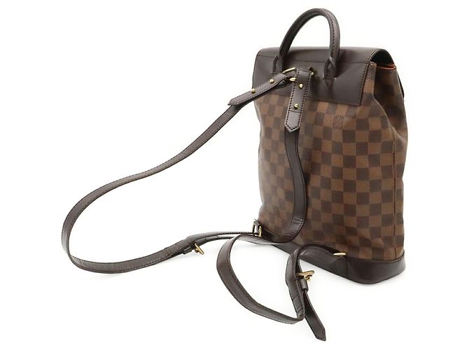 Zaino/Borsa a Spalla Louis Vuitton Damier Soho Marrone Damier ebene - vista 3
