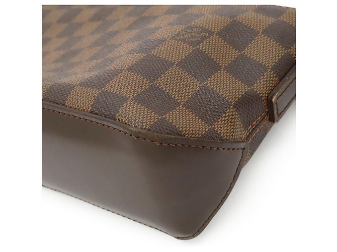 Sac à bandoulière Louis Vuitton Damier Trotteur Pochette Marron Damier ebène - vue 4