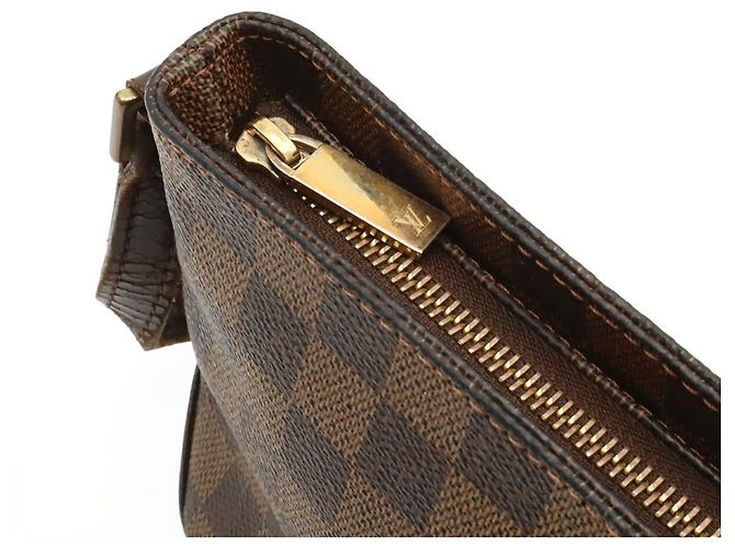 Sac à bandoulière Louis Vuitton Damier Trotteur Pochette Marron Damier ebène - vue 5