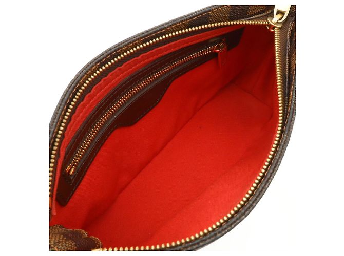 Sac à bandoulière Louis Vuitton Damier Trotteur Pochette Marron Damier ebène - vue 6