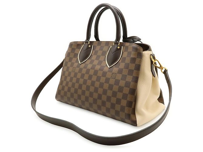 Borsa a tracolla Louis Vuitton Damier Normandie Marrone Damier ebene - vista 3