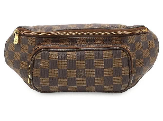Borsa a tracolla Louis Vuitton Damier Melville Bumbag Marrone Bianco Damier ebene - vista 2